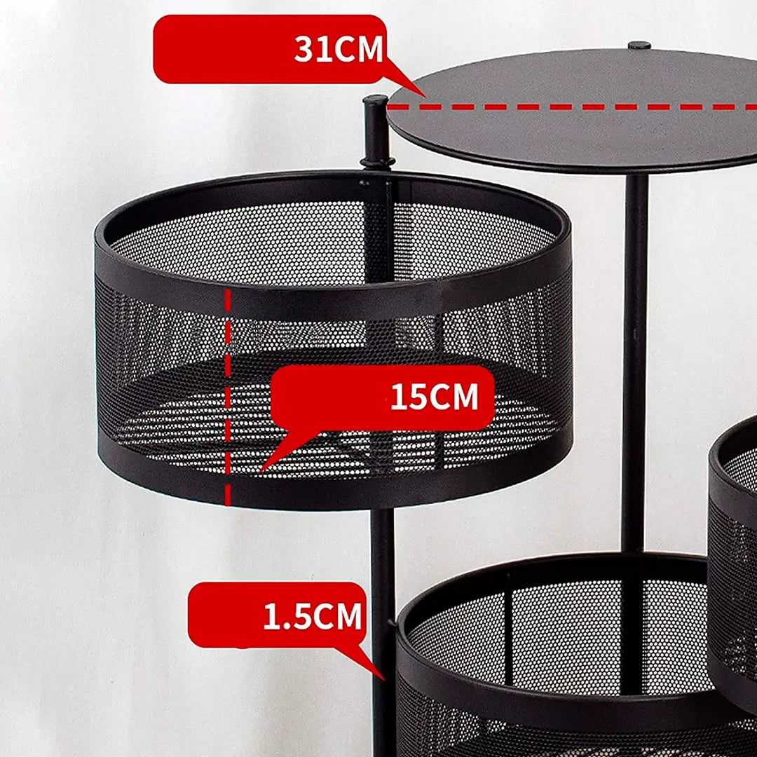 LLEVÁ 2 y PAGÁ 1: Frutera Articulada de Acero Inoxidable Giratoria + Set de Utensilios de Cocina