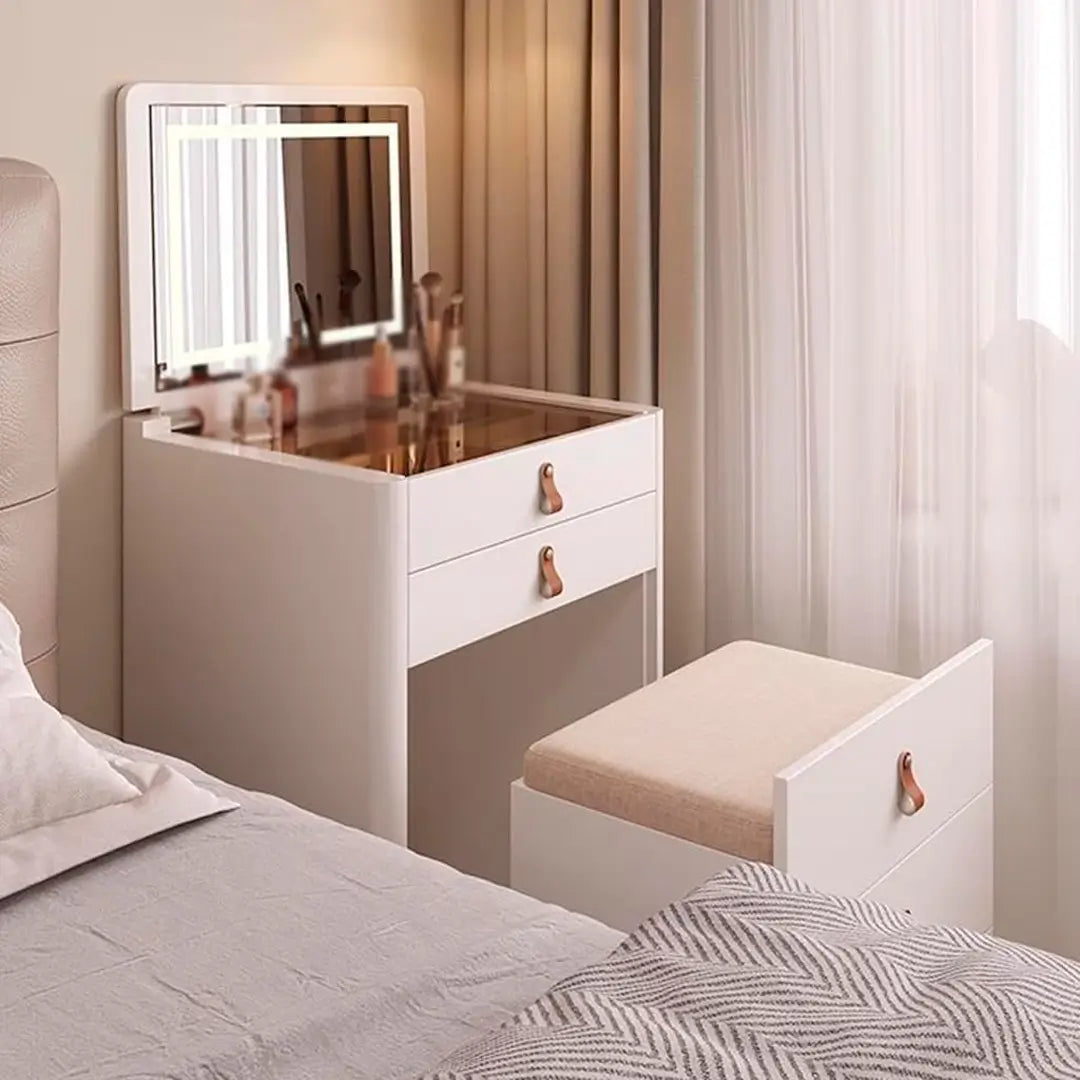 [PAGÁ 1, LLEVA +1 GRATIS] Juego de Mesa Tocador Flip 3 en 1 Belly + REGALO: Mueble Gratis